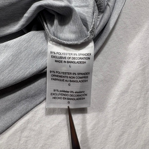 Champion Illinois Fighting Illini Gray 1/4 Zip Pullover Sweatshirt L NCAA - Picture 6 of 8